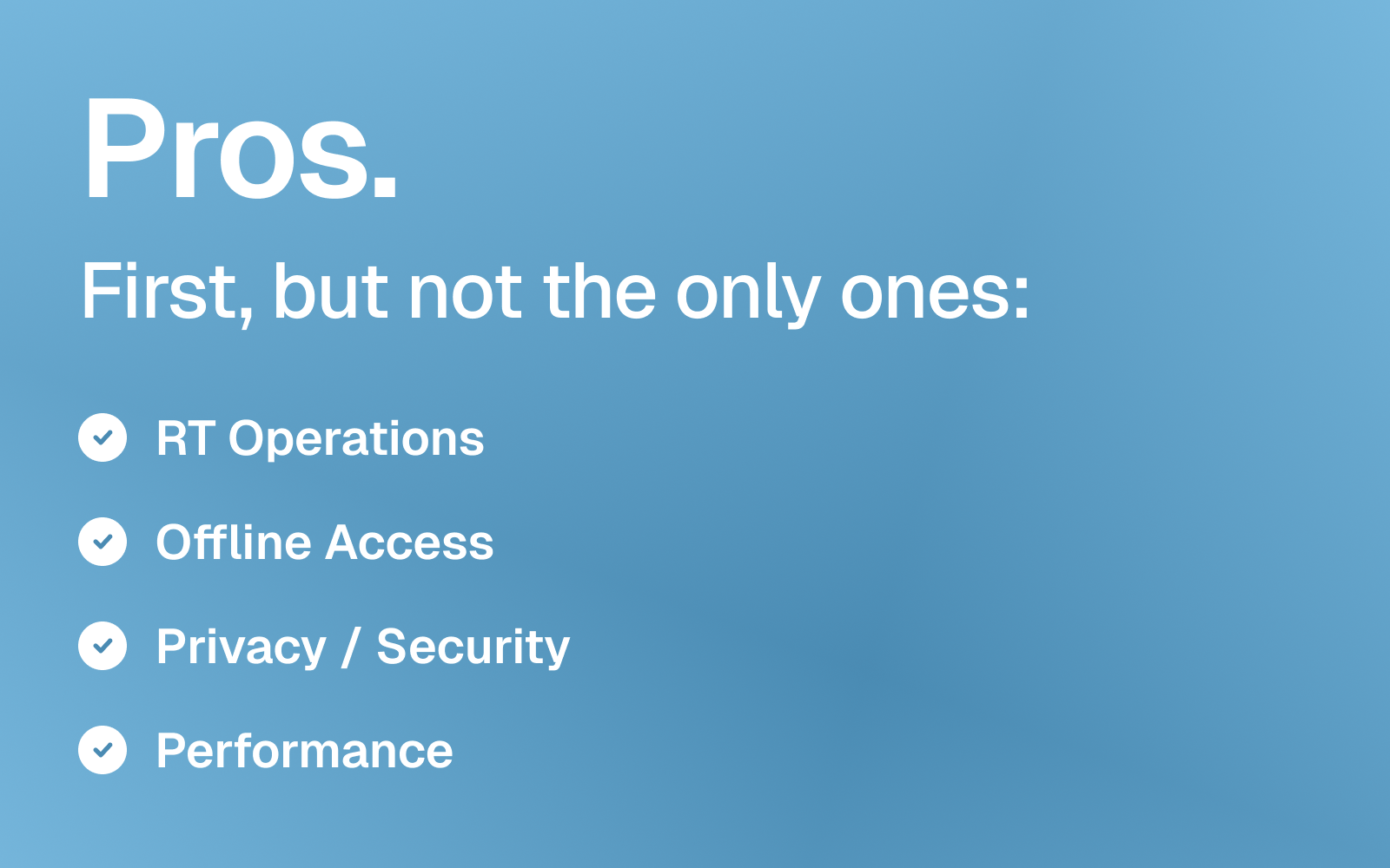 Why Stroke is a Desktop App